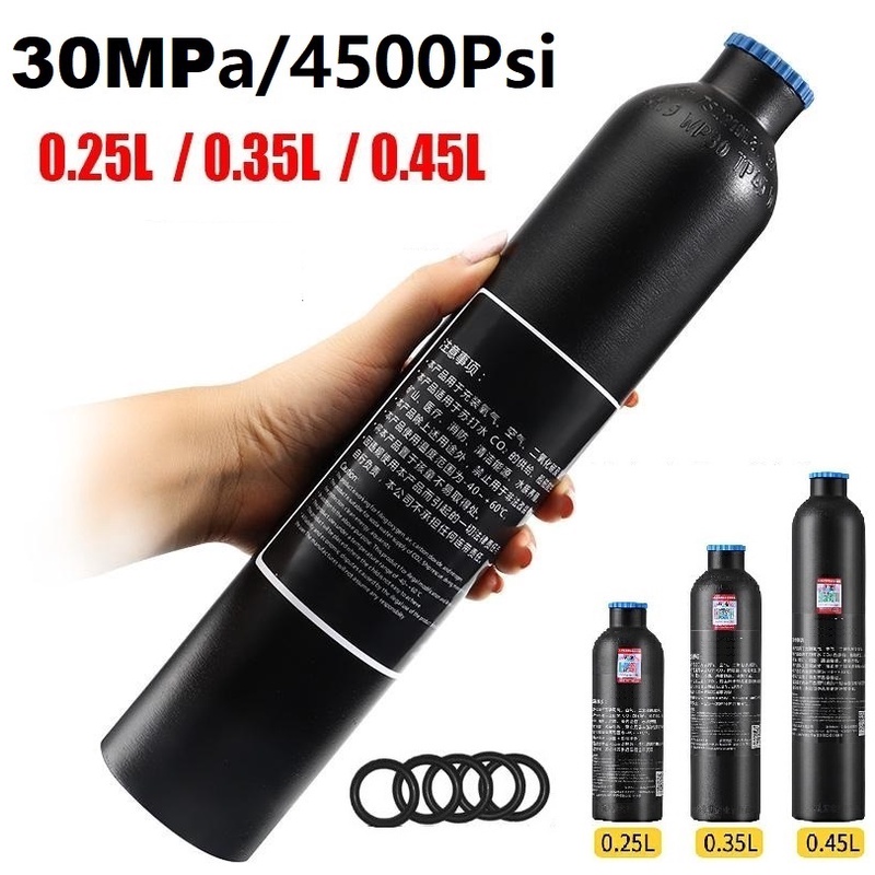 4500Psi/30MPa Paintball PCP Tank Regulator Valve High Pressure Air Tank