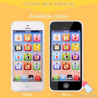 【led】Rechargeable Learning Mobile Phone Toy for Child Kid Lightweight and Portable