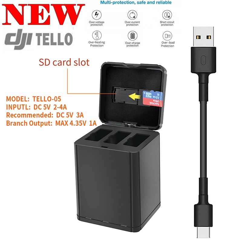 tello drone charger