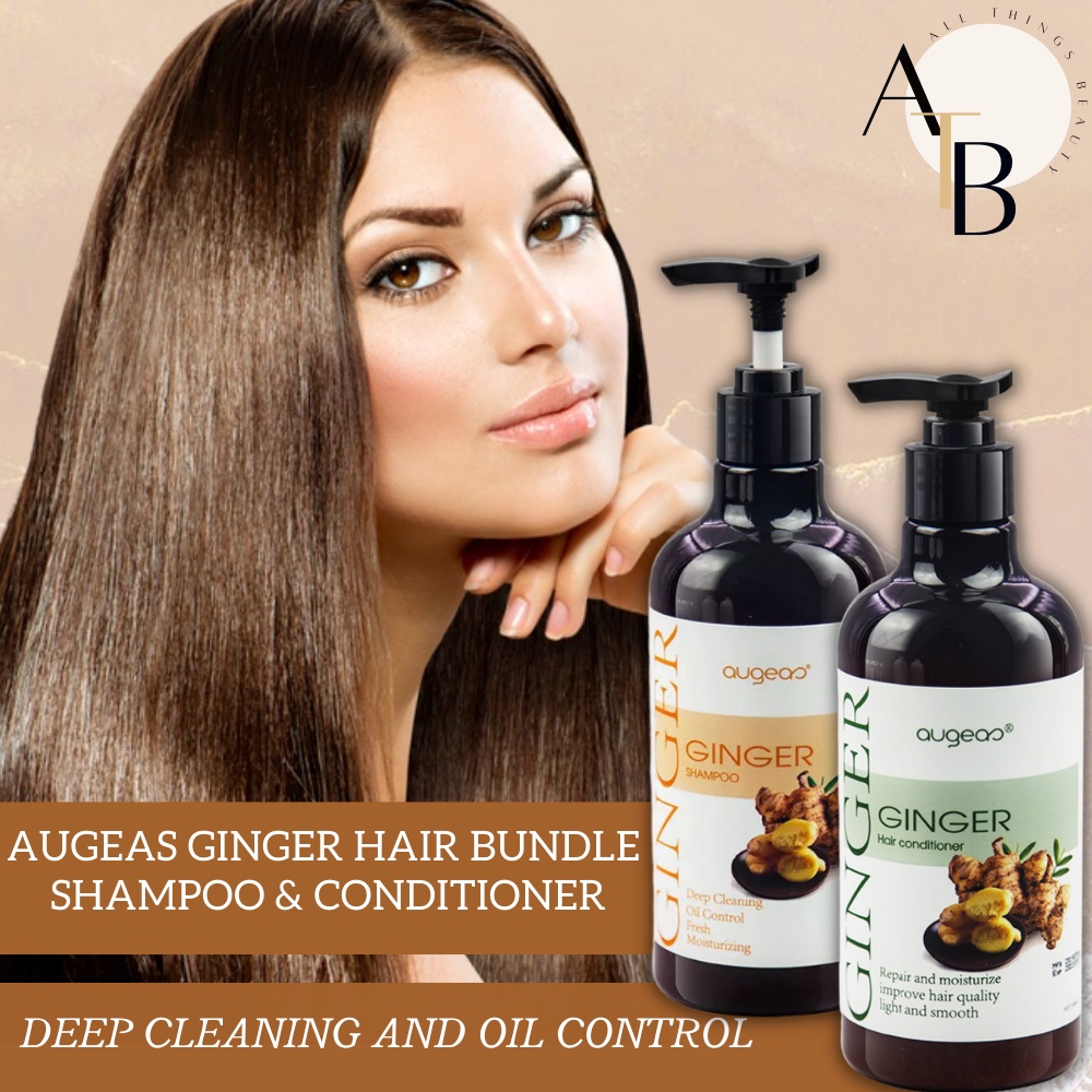 Jomtam Augeas Ginger Herbal Essence RepairHair Loss Shampoo Conditioner