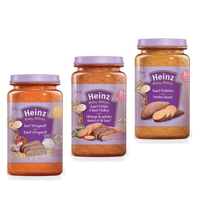 Heinz Baby Food in 213ml jar from Canada Shopee Philippines