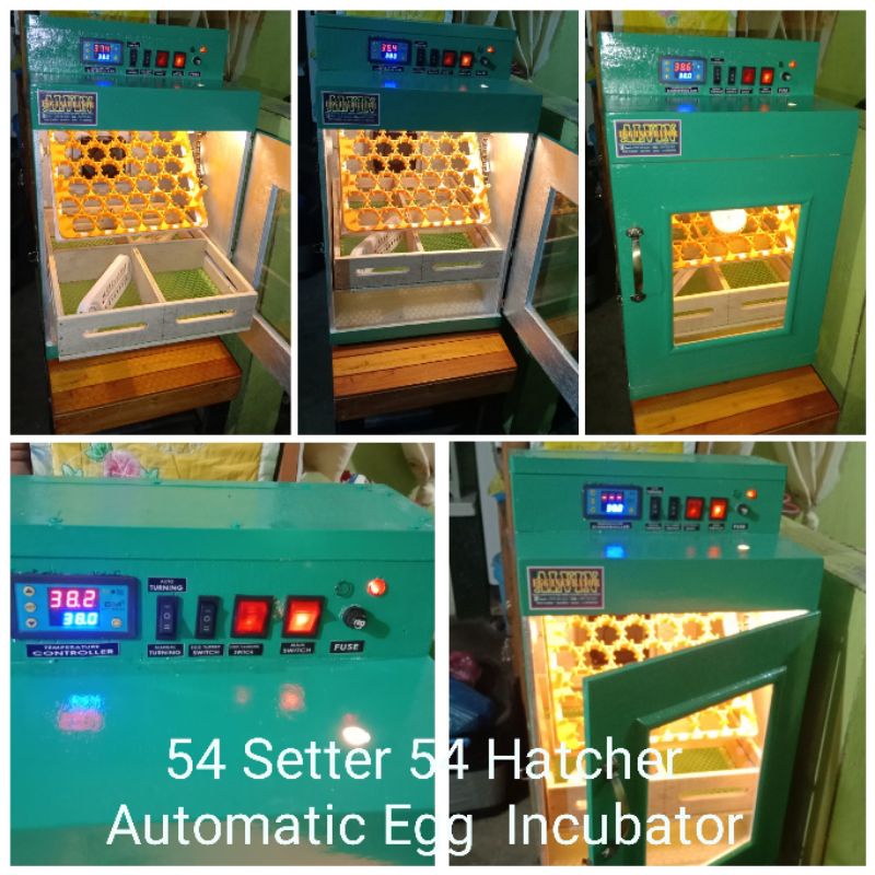 54 Setter 54 Hatcher Fully Automatic Egg Incubator Shopee Philippines