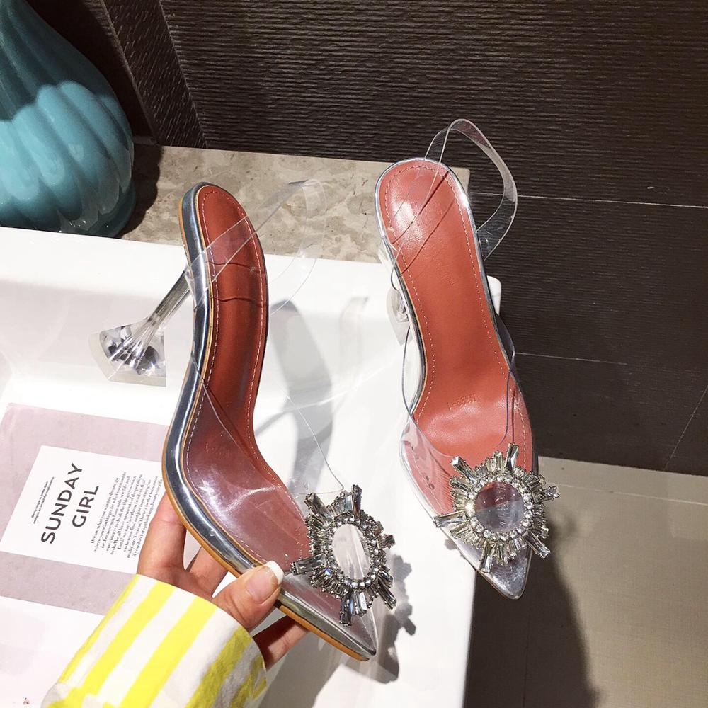 perspex heels 3 inch