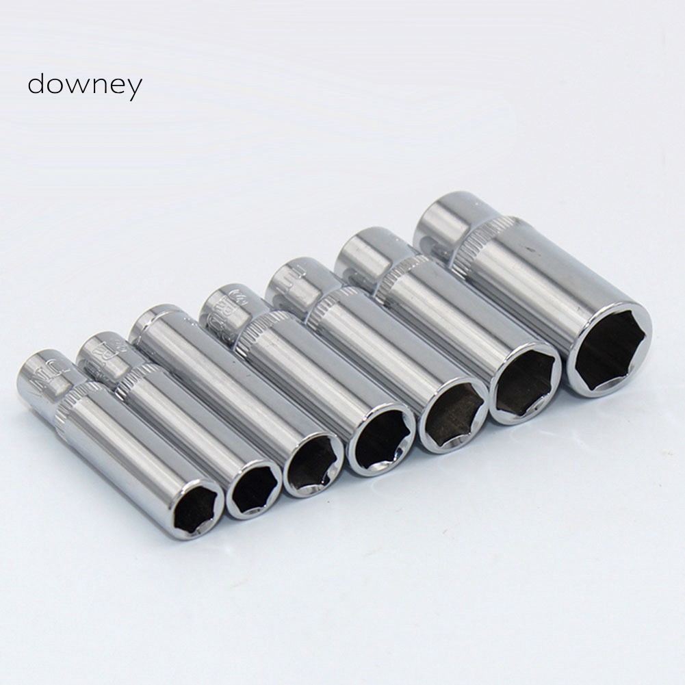 Socket Wrenches Long T Handle Wrench Type Hexagonal Deep Socket Set Nut