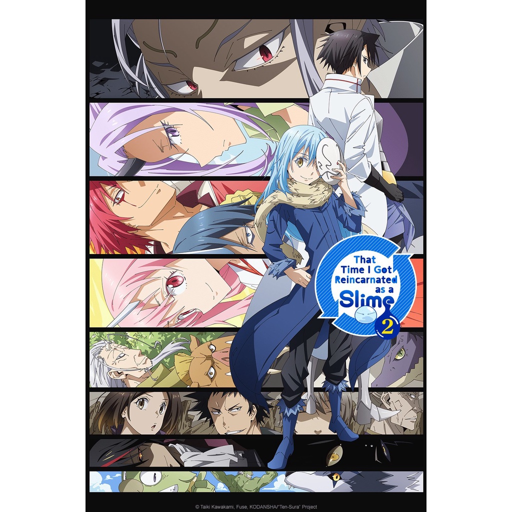 That Time I Got Reincarnated as a Slime (Tensura) A4 Poster | Shopee