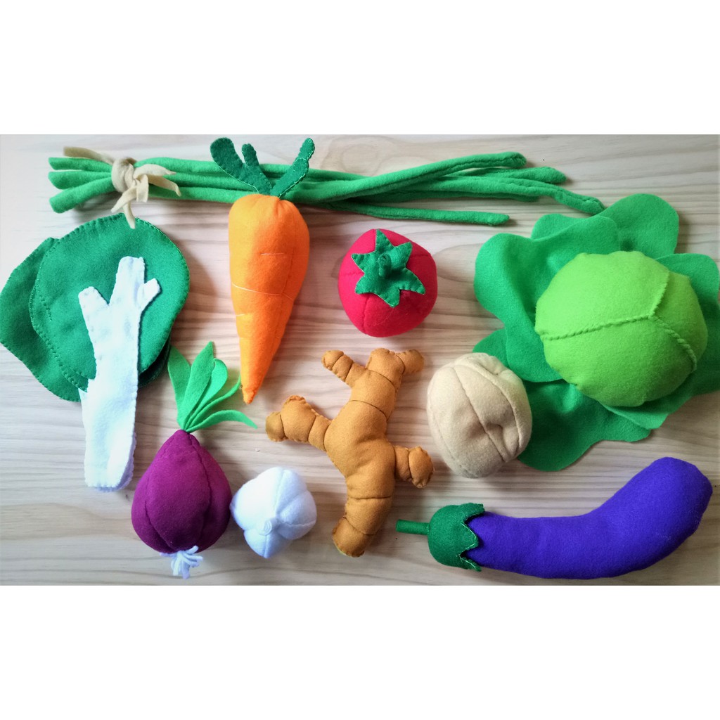 soft toy vegetables