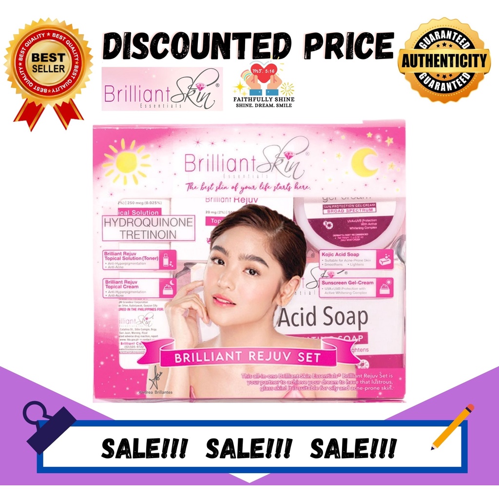 Brilliant Skin Rejuvenating New Packaging Set | Soap | Toner ...