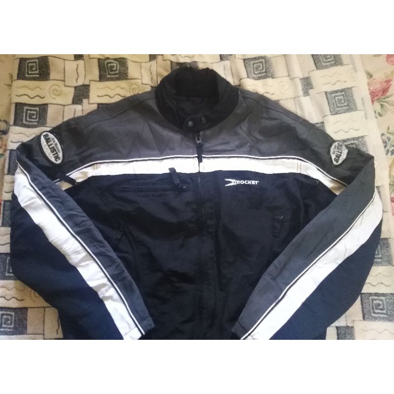 Joe Rocket Ballistic Series Size XL Black & Grey Motorcycle Jacket | Shopee  Philippines