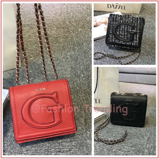 guess chain bag