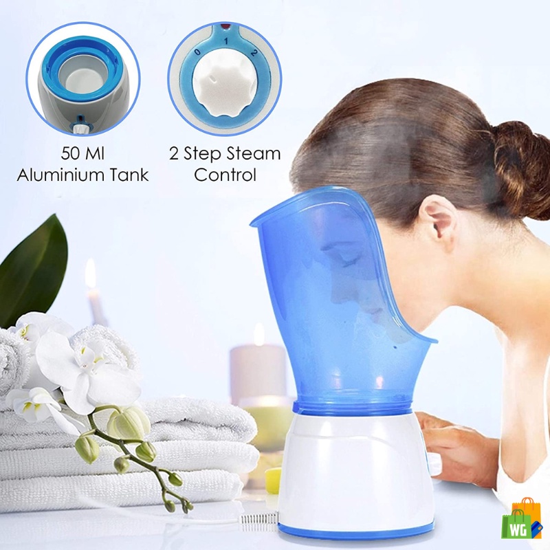 Facial Steamer Inhaler Vaporizer for Face, Nose, Cold, Cough & Sinus