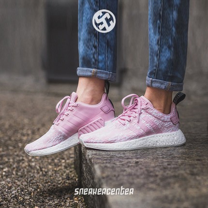 taixi Adidas NMD R2 Boost BY9315 sneakers shoes Ready stocks Sakura Pink  running women | Shopee Philippines