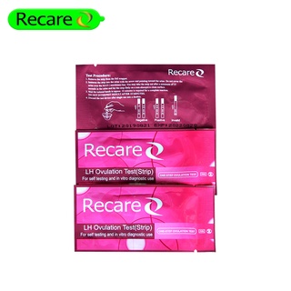 LH Ovulation Test (Strip) Recare  One Step Ovulation Test fast rapid urine lh one step ovulation tes #7