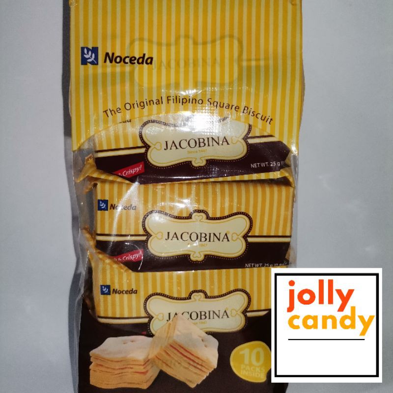 Jacobina Filipino Square Biscuit Shopee Philippines