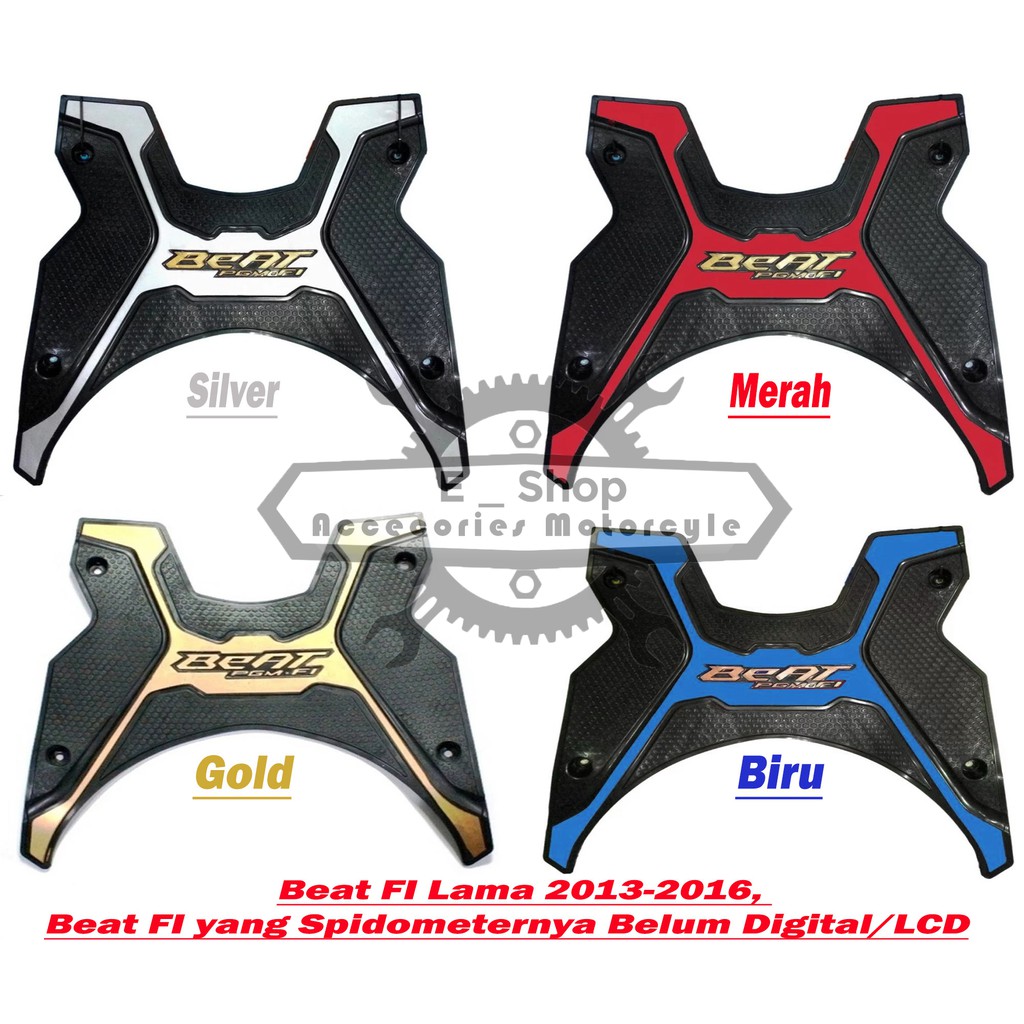 Two Tone Colors Anti Slip Rubber Honda Beat Sporty Fi 13 15 Foot Mat For Motorcycle Accessories Shopee Philippines