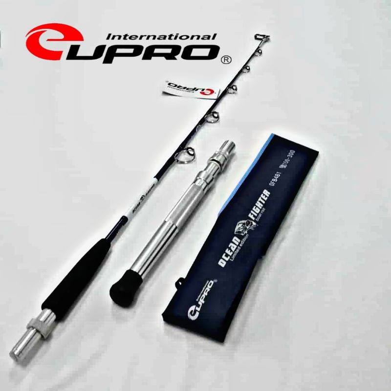 MULTIPLIER / ELECTRIC REEL EUPRO OCEAN FIGHTER BOAT ROD Shopee
