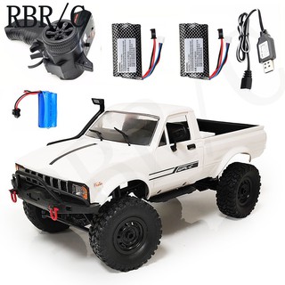 RBR/C WPL C24-1 1/16 2.4G 4WD Crawler RTR Truck RC Car Full Proportional Control Two/Three Battery - 02