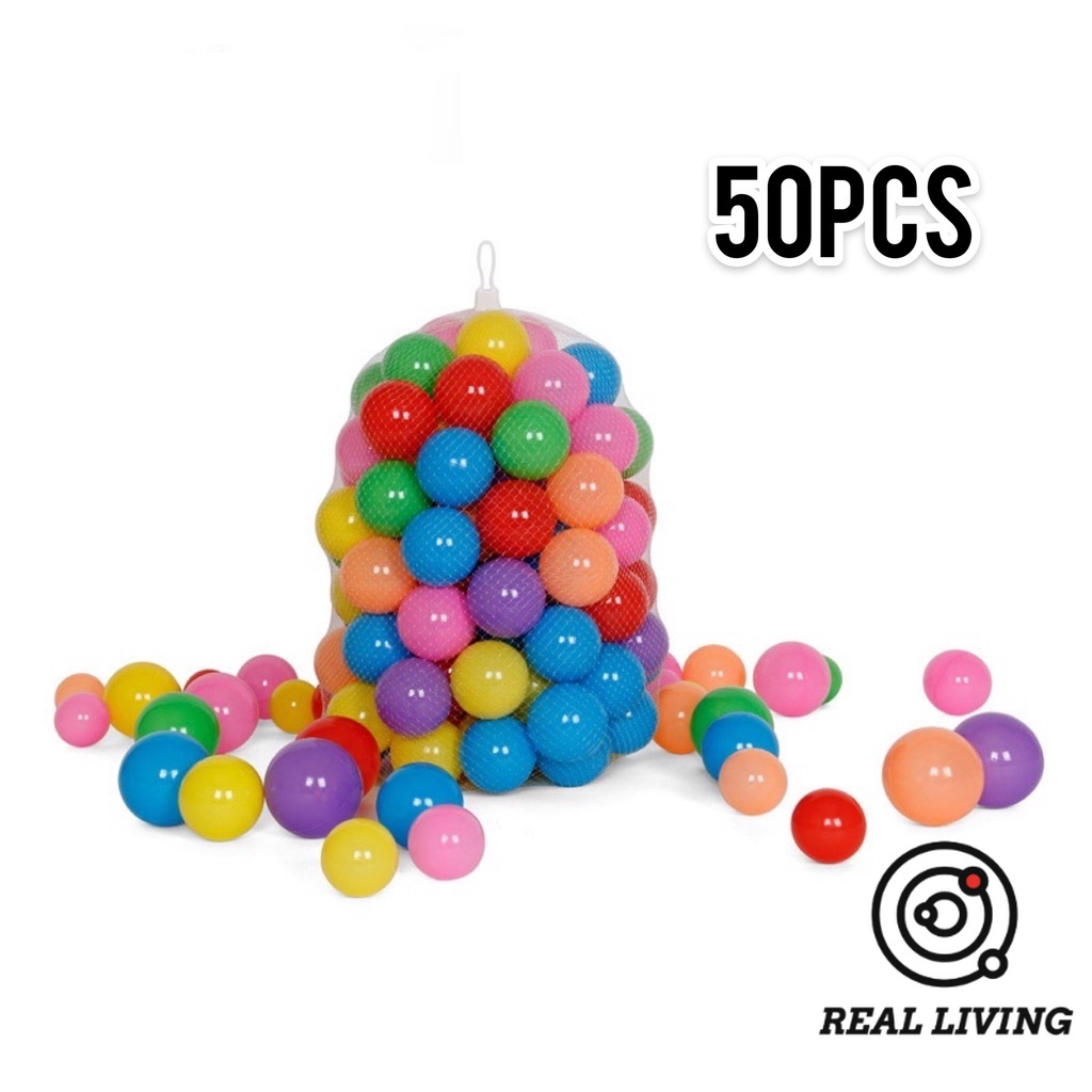 10PCS/50PCS Ocean Ball Playground Toy Baby Pool Ball Pit Ball Big