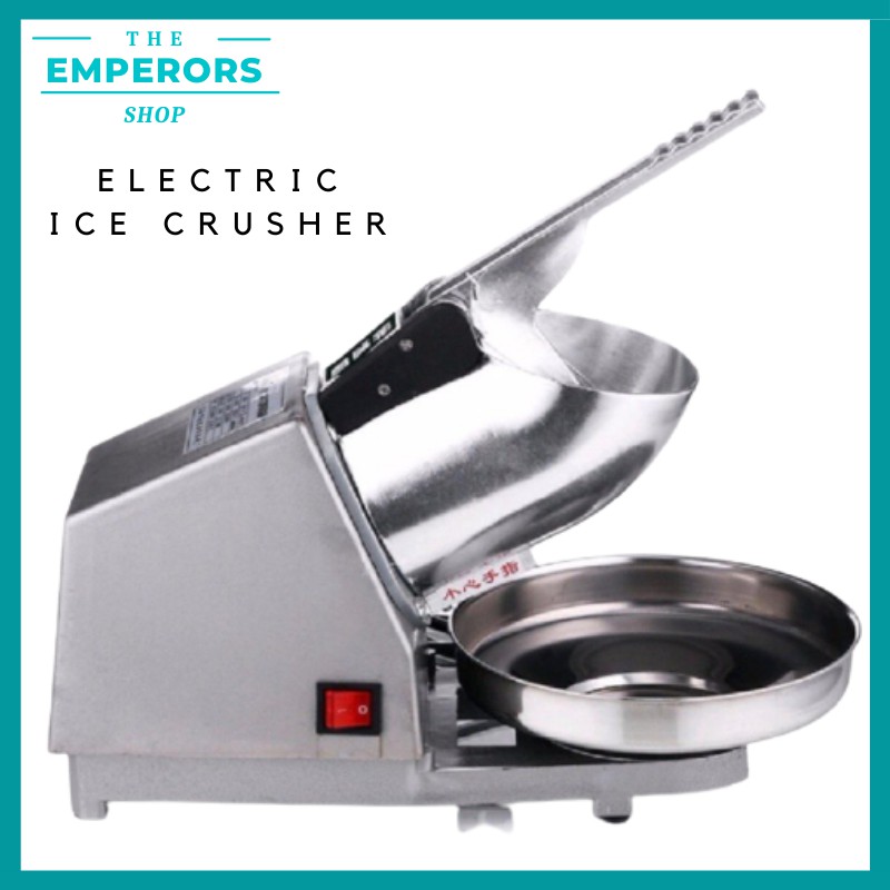 Heavy Duty ICE CRUSHER, HIGH POWER Ice Crusher Machine for Crushing Ice