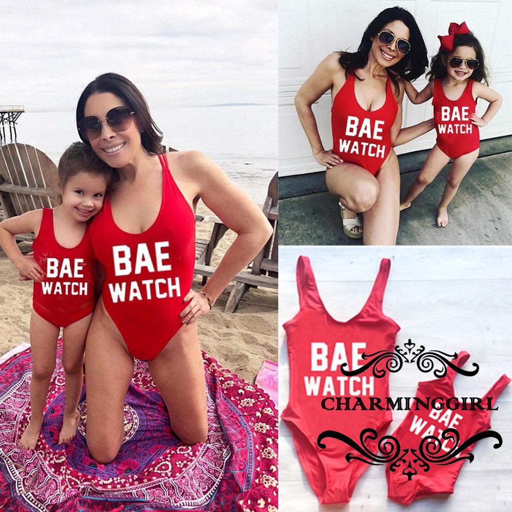mother and baby swimsuits