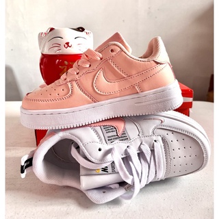 Unisex Kids Shoes Safe and Comfortable Fashion Air Force 1 Lace-Up Low Top Rubber Sneakers #5