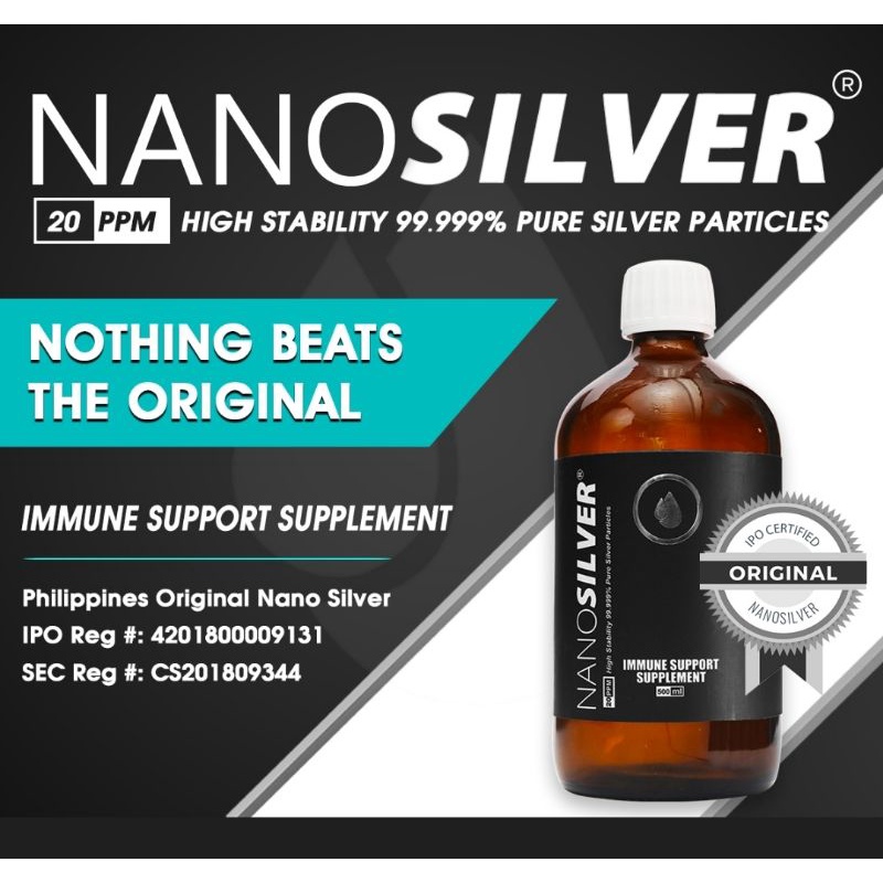 Nano Silver Original 250ml | Shopee Philippines