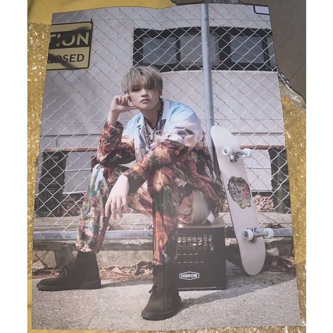 OFFICIAL NCT DREAM HOT SAUCE Folded Poster (Chenle - Chilling ver ...