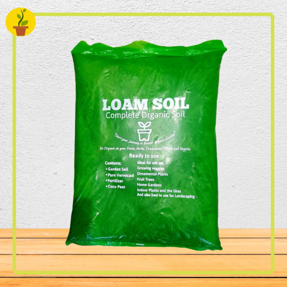 Loam Soil Matter Enriched) [10 Kilo Bag] By Cultivera.Agri