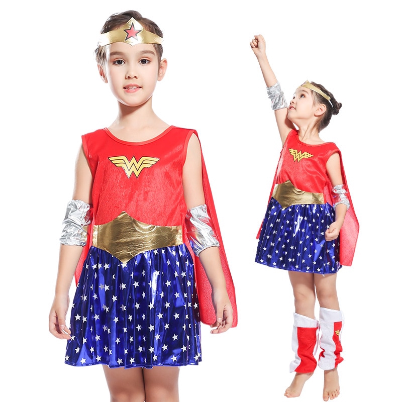 wonder woman kids dress up