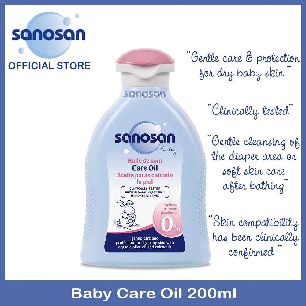 sanosan baby oil