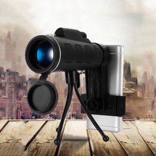 HD Vision Telescope 40X60 Black Telescope Focus With Compass