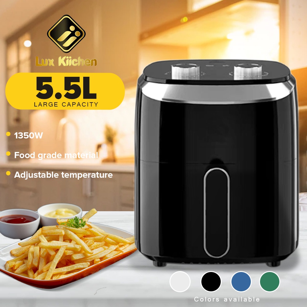 Lux Kiichen Air Fryer 5.5L Air Fryer Oven Kitchen Non Stick Air Fryer