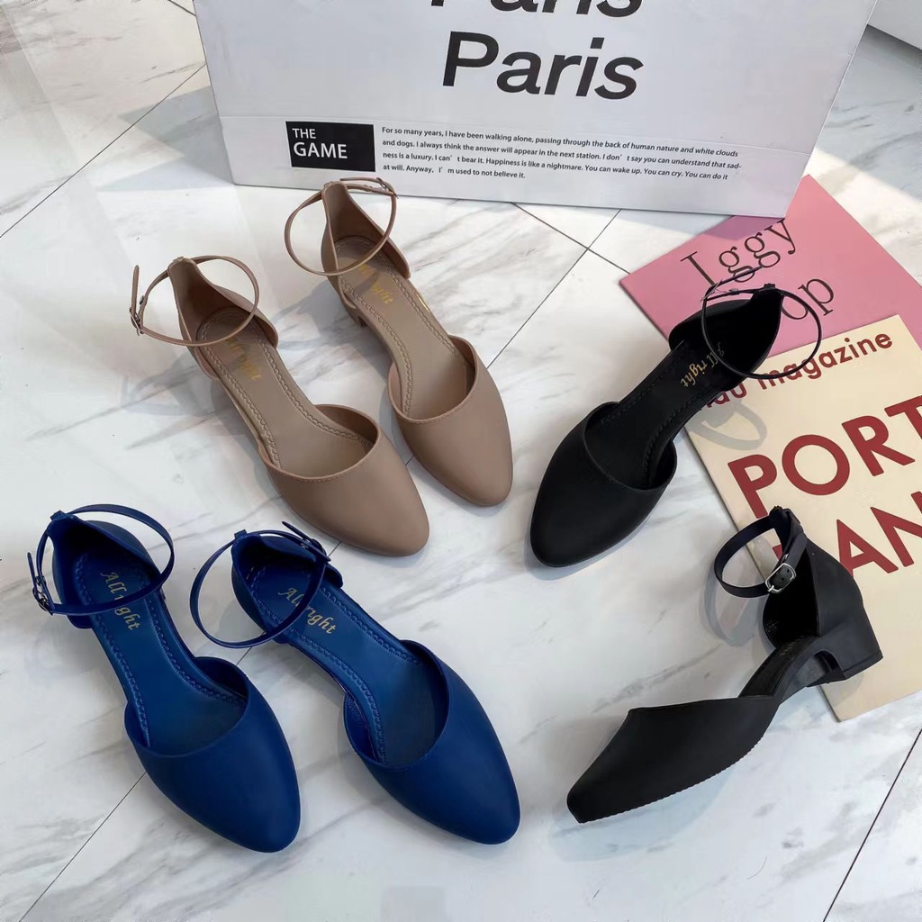 NEW Korean fashion high heel jelly shoes sandals for women | Shopee  Philippines