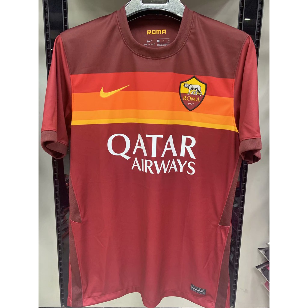 Top Quality 20 21 As Roma Home Jersey Football Jersey S 2xl Shopee Philippines