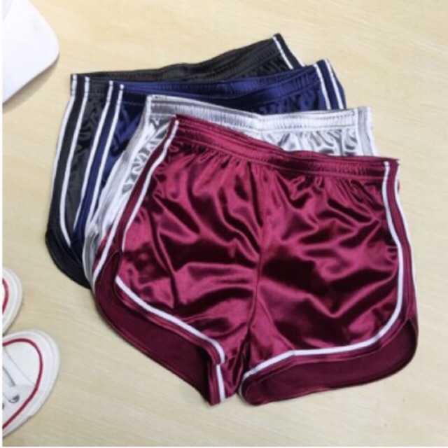 Silk Booty Shorts / Tiktok Shorts | Shopee Philippines