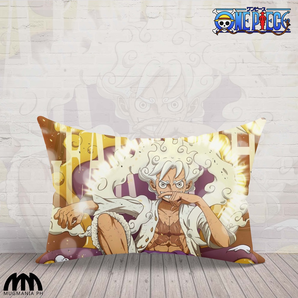 Anime One Piece Mugmania Luffy Gear 5 Pillows (Available in 3 Sizes