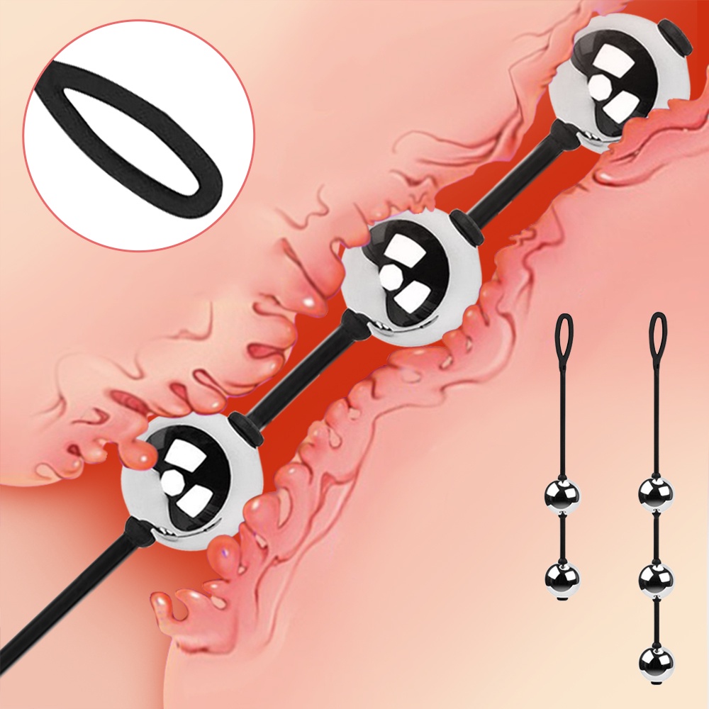 Metal Geisha Balls Vaginal Balls Kegel Ball Ben Wa Ball Anal Beads Vagina Tighten Exercise Anal Plug