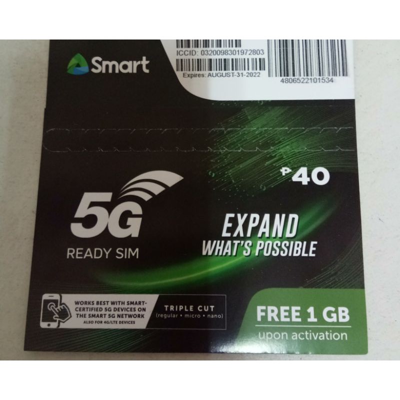 smartband sim card