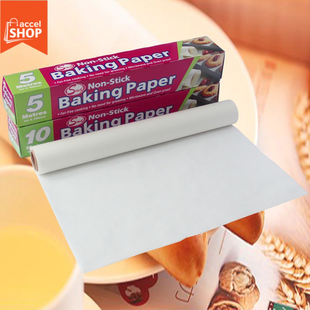 10M Baking Paper Parchment Paper Rectangle Baking Sheets for Bakery BBQ Party