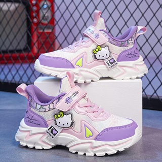 Girls Sneakers Soft Bottom Breathable Kids Shoes Lightweight Casual  Girls Children Running Shoes 4~16 Years Old #2