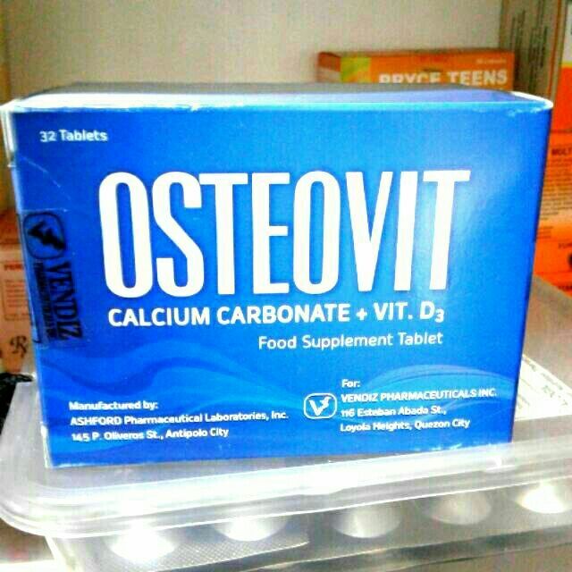 Calcium Carbonate Vitamin D3 Osteovit