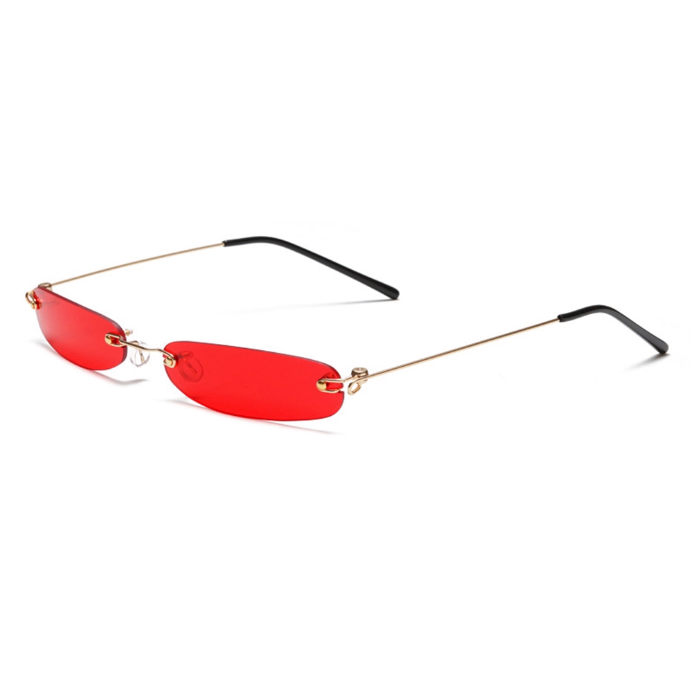 90s rimless sunglasses