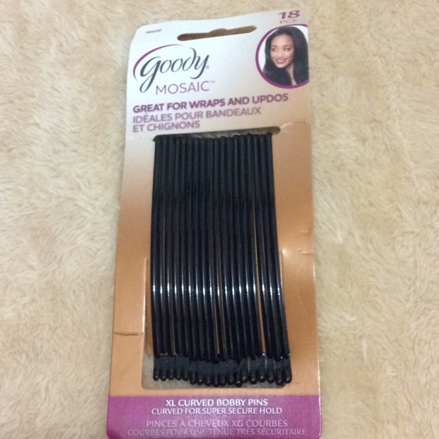 Goody Mosaic 45678 Xl Curved Bobby Pins Shopee Philippines