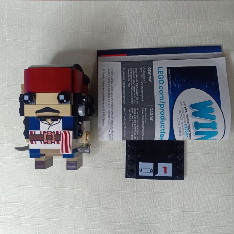 jack sparrow lego brickheadz