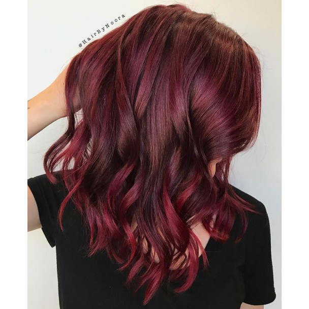 Bremod Hair Color 6/45 MEDIUM BURGUNDY RED | Shopee Philippines