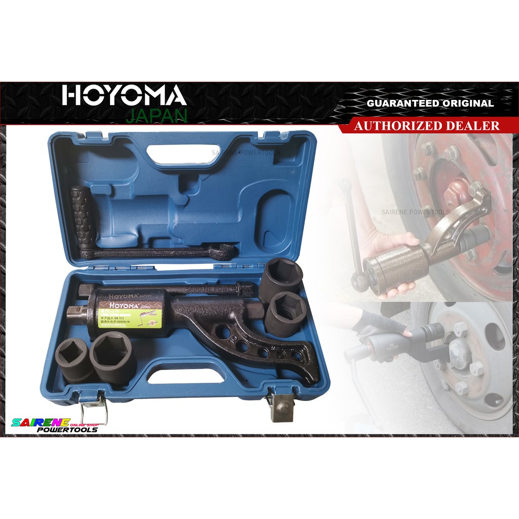 TIRE REMOVER HOYOMA JAPAN HEAVY DUTY LABOR SAVING WRENCH (TIRE NUT