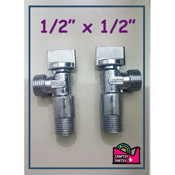 Per Piece Angle Valve Single Ordinary 1 2 X 1 2 Shopee Philippines