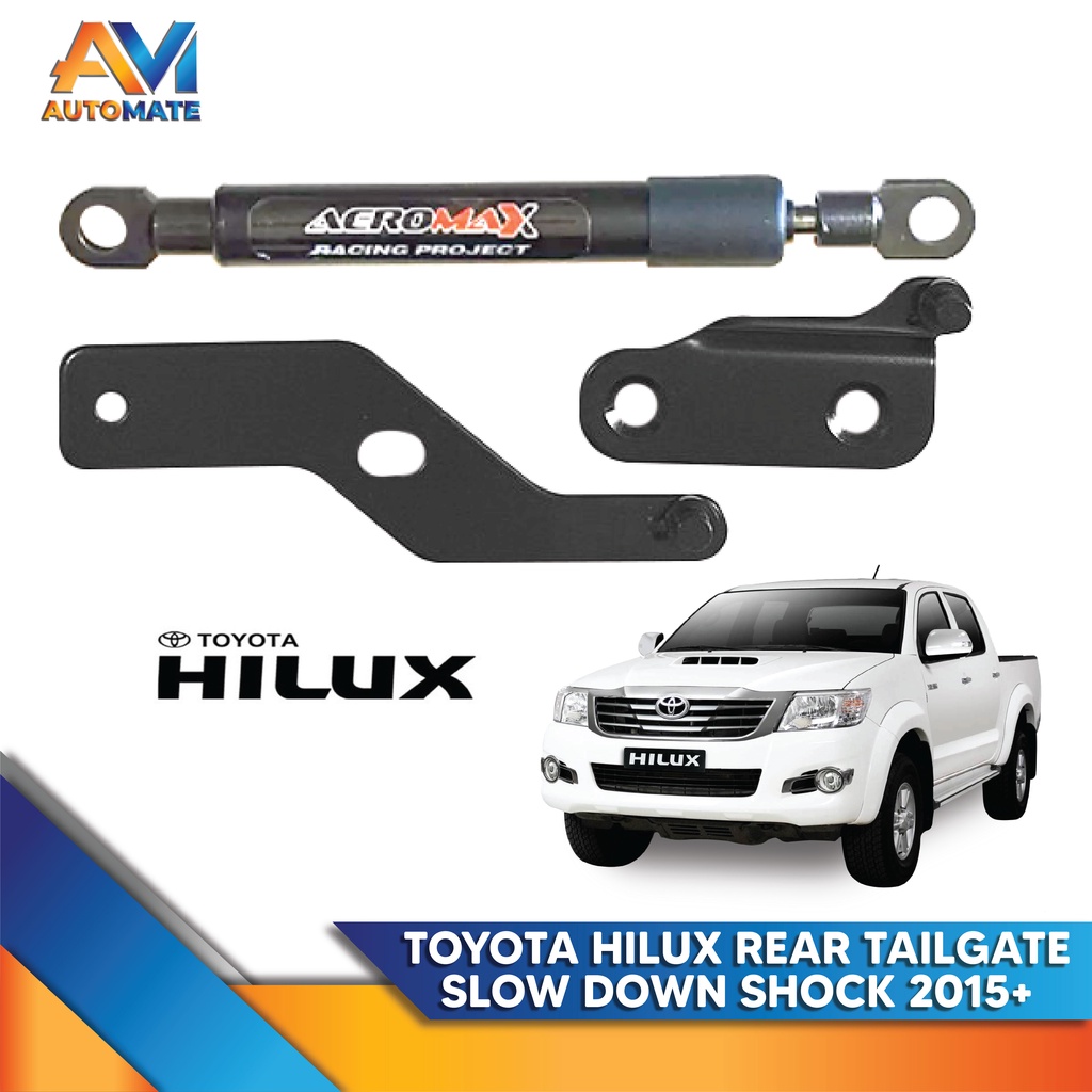 NEW Toyota Hilux 2015+ Slowdown Shock Up for Pickup Rear Tailgate Slow Down Shock Shopee