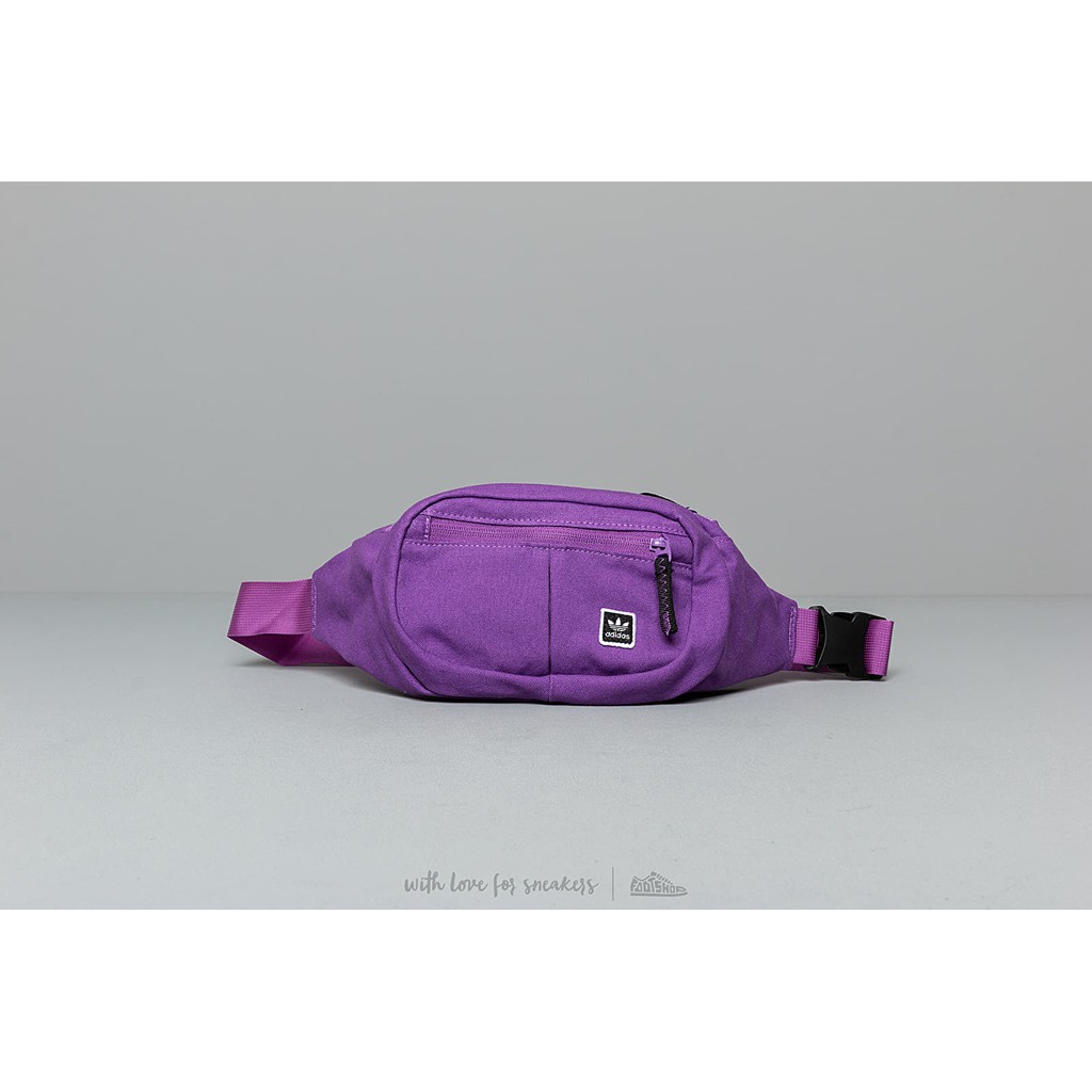 purple adidas fanny pack