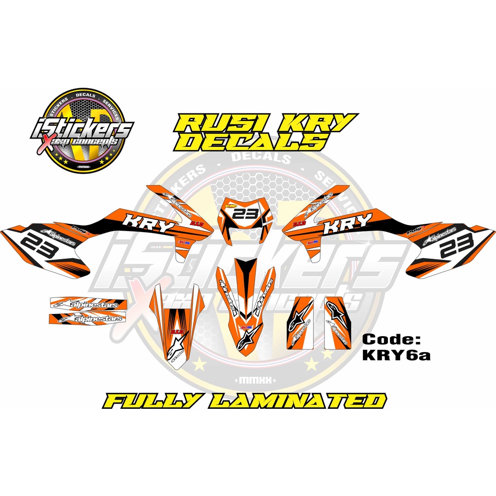 rusi sticker design