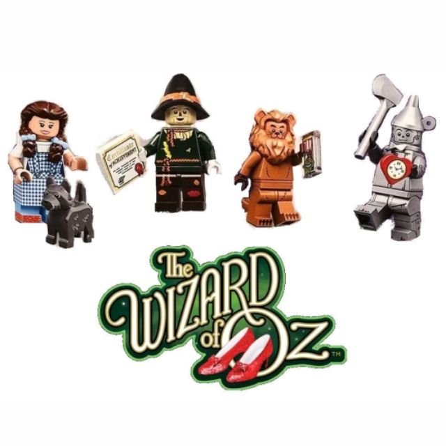 lego minifigures wizard of oz